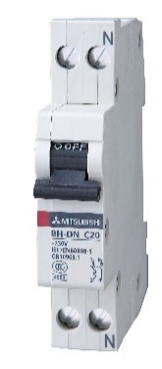 Cầu dao BH-D10 2P 63A C DC Aptomat Mitsubishi 1 Cầu dao BH-D10 2P 63A C DC Aptomat Mitsubishi