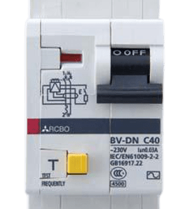 Cầu dao BV-DN6 1PN 25A 30MA Aptomat Mitsubishi