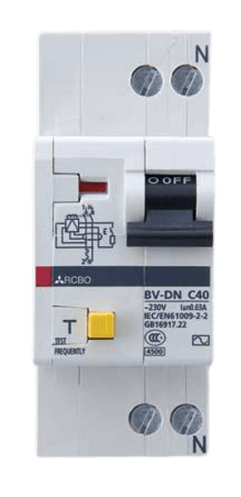 Cầu dao BV-DN 1PN 40A 30mA Aptomat Mitsubishi 1 Cầu dao BV-DN 1PN 40A 30mA Aptomat Mitsubishi