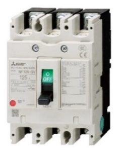 Cầu dao khối đúc NF125-SV 3P 50A Mitsubishi 1 Cầu dao khối đúc NF125-SV 3P 100A MB Mitsubishi