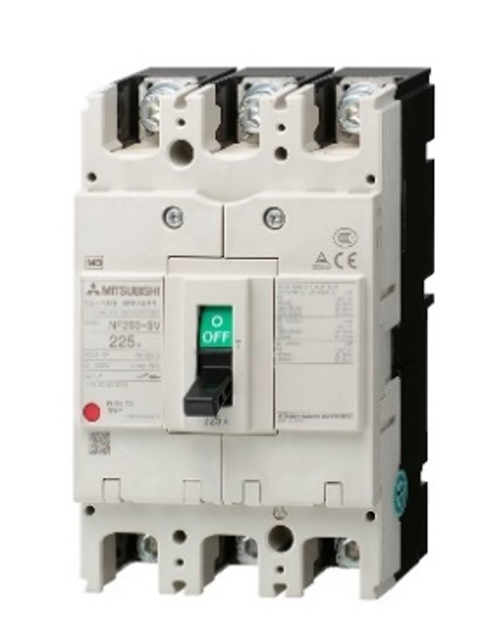 Cầu dao MCCB NF250-SV Mitsubishi Cầu dao khối đúc NF250-SV 3P 225A 36 MB