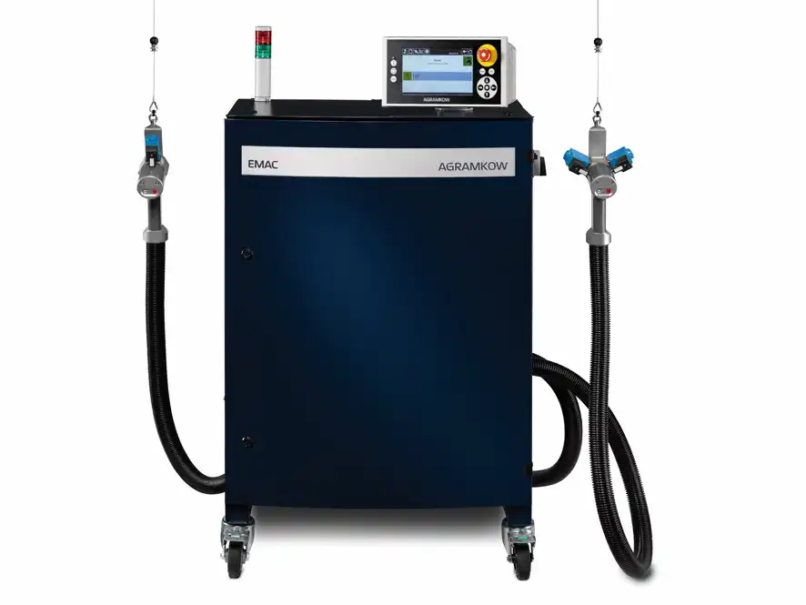 EMAC CO2 - Sạc thực hiện đơn giản