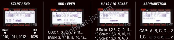 Cài đặt trình tự in linh hoạt max