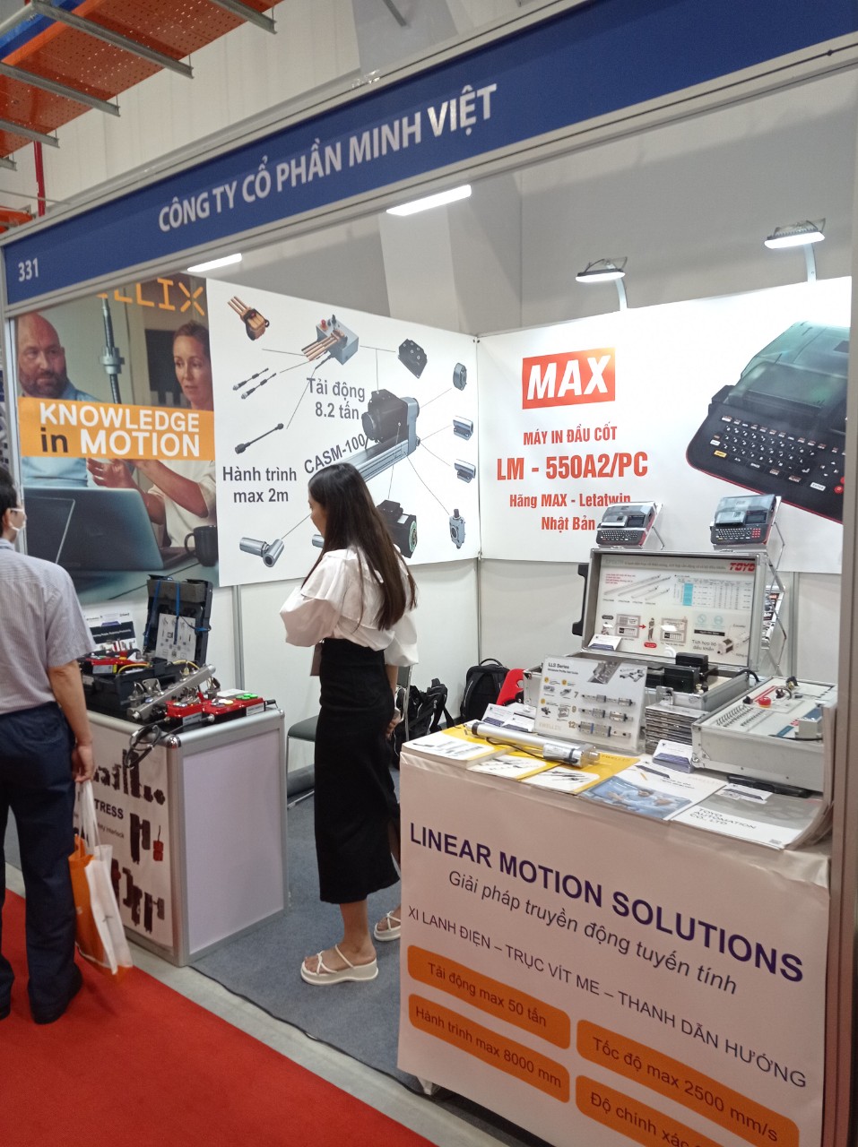 Minh Việt Jsc. tham gia triển lãm VIMF VIAF 2023 tại Bình Dương